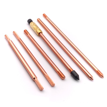 Exporter high quality hot dip ground rod copper ground rod